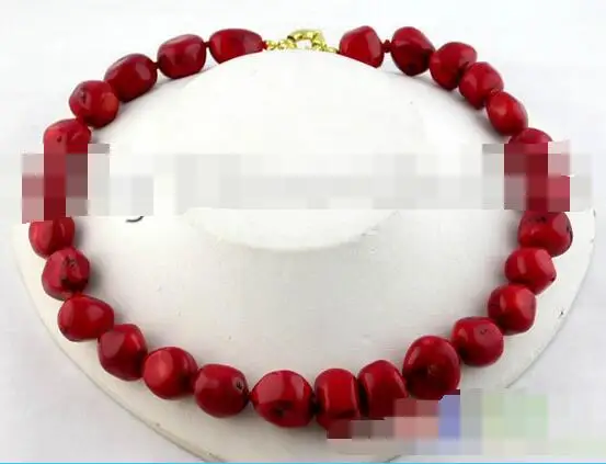 

song voge gem nanJ0736 nature baroque red coral necklace