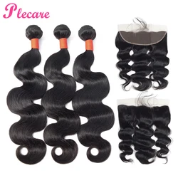 Paquetes de Plecare con Haces de Ondas Corporales Brasileñas Frontales con Tejido Frontal 100% Humano. 3 Haces de Cabello Frontal No Remy. Paquetes de Plecare con Haces de Ondas Corporales Brasileñas Frontales con Tejido Frontal 100% Humano. 3 Haces de Cabello Frontal No Remy.