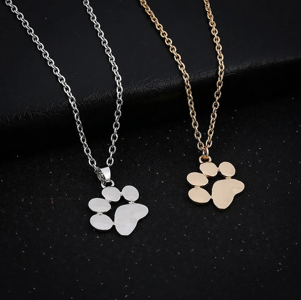 

Fashion Pendant Necklace Women Necklaces Vintage Dog Chain Necklace Jewelry Choker Pendant Couple Collares De Moda 2019 GD L0619