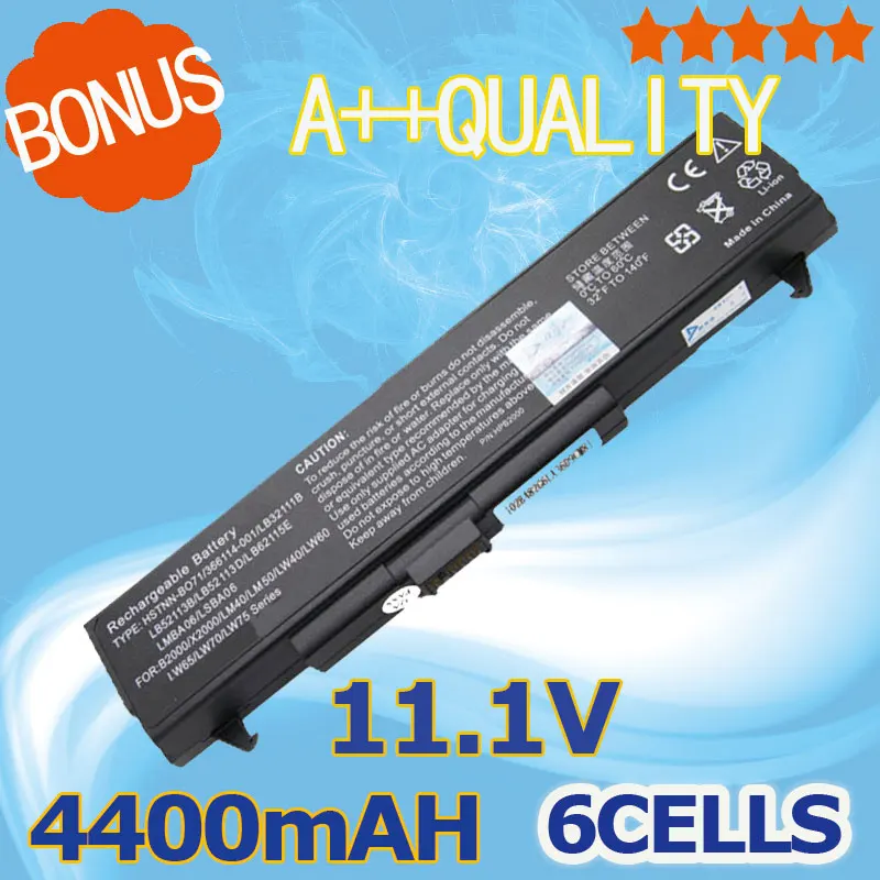 Günstig 4400mAh Laptop Akku für LG LE50 LS50 Serie 366114 001 6911B00116P HSTNN B071 LB32111B LB32111D LB52113B LB52113D LB62115E