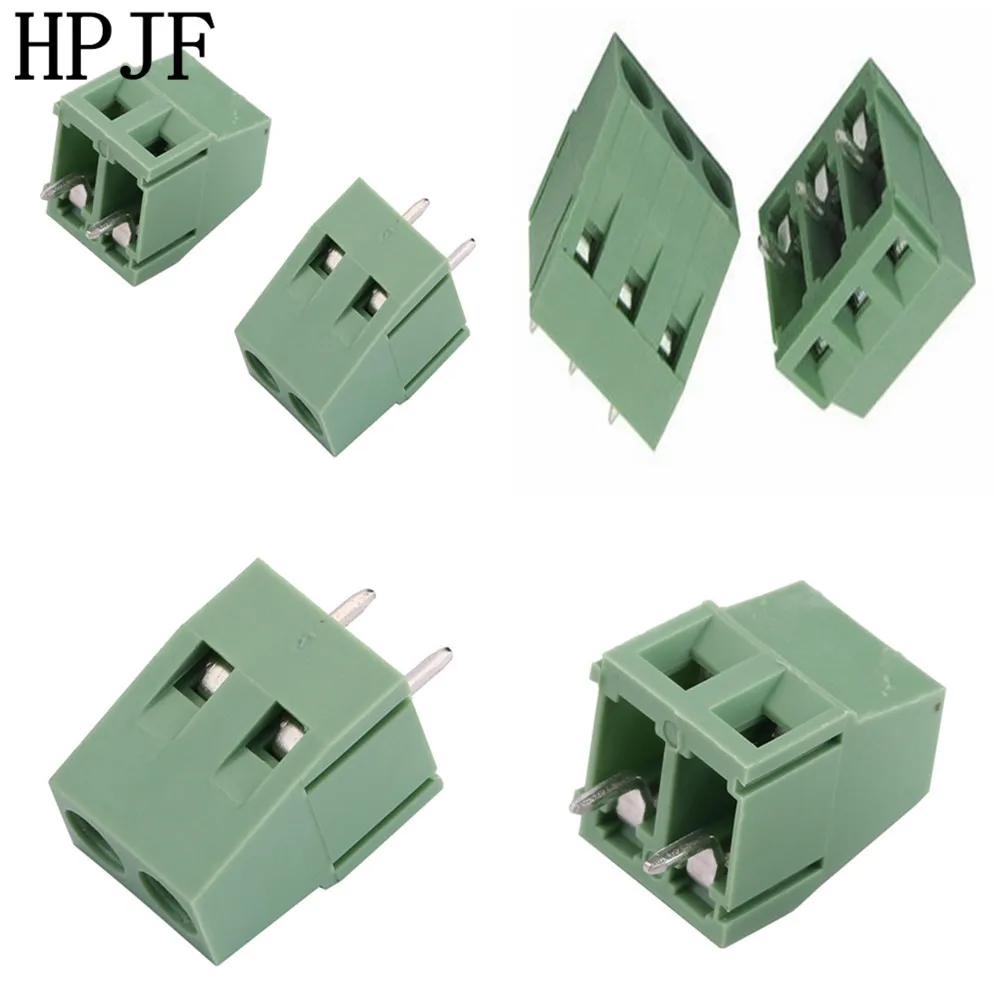 KF128-2P KF128-3P 5 00 мм 300V 10A Шаг игольчатым подшипником Тип разъема: штепсельная розетка