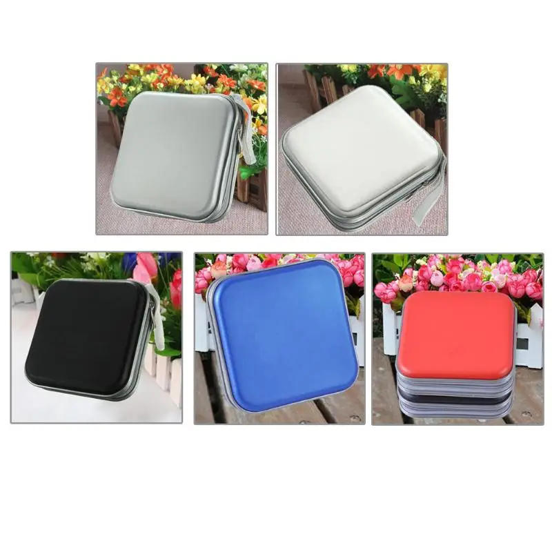  40pcs Capacity Disc CD DVD Wallet Storage Organizer CD Case DVD Bag Holder Album Box Case Carry Pou - 32839228164