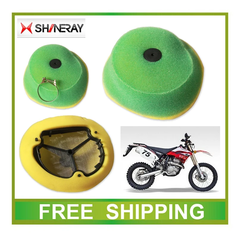 

FAOM AIR FILTER SHINERAY X2 X2X 250CC XY250GY dirt bike MOTORCYCLE accessories free shipping