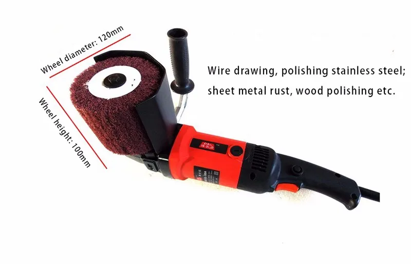 Stainless Steel Polishing Machine Wire Drawing Machine Flat Machine Polisher Metal Wire Drawing DL-180A Stainless Steel Polishing Machine Wire Drawing Machine Flat Machine Polisher Metal Wire Drawing DL-180A
