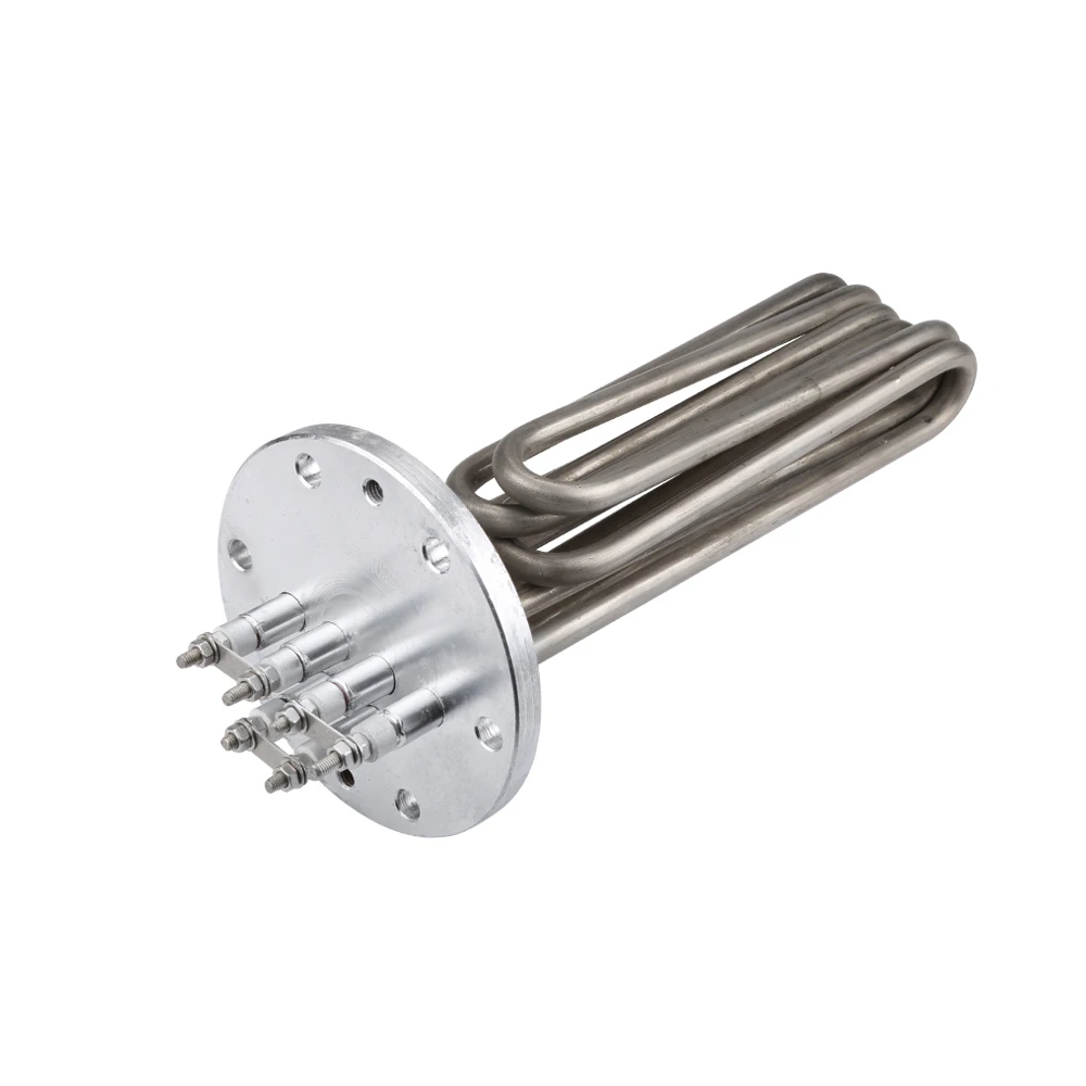 130mm518ironheadelectricheattube12KW18KW380Vboilerheating