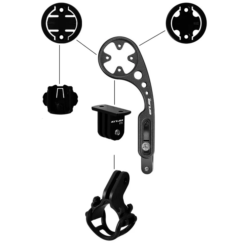 GUB 660 велосипед камера цикл держатель компьютера gps GoPro стенд телескопическая поддержка для езды на велосипеде CATEYE/garmin крепление регулируемый