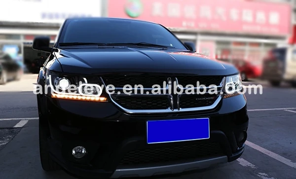Для Dodge Journey JCUV Fiat Freemont светодиодный головной фонарь с HID комплектом 2009- лет LF