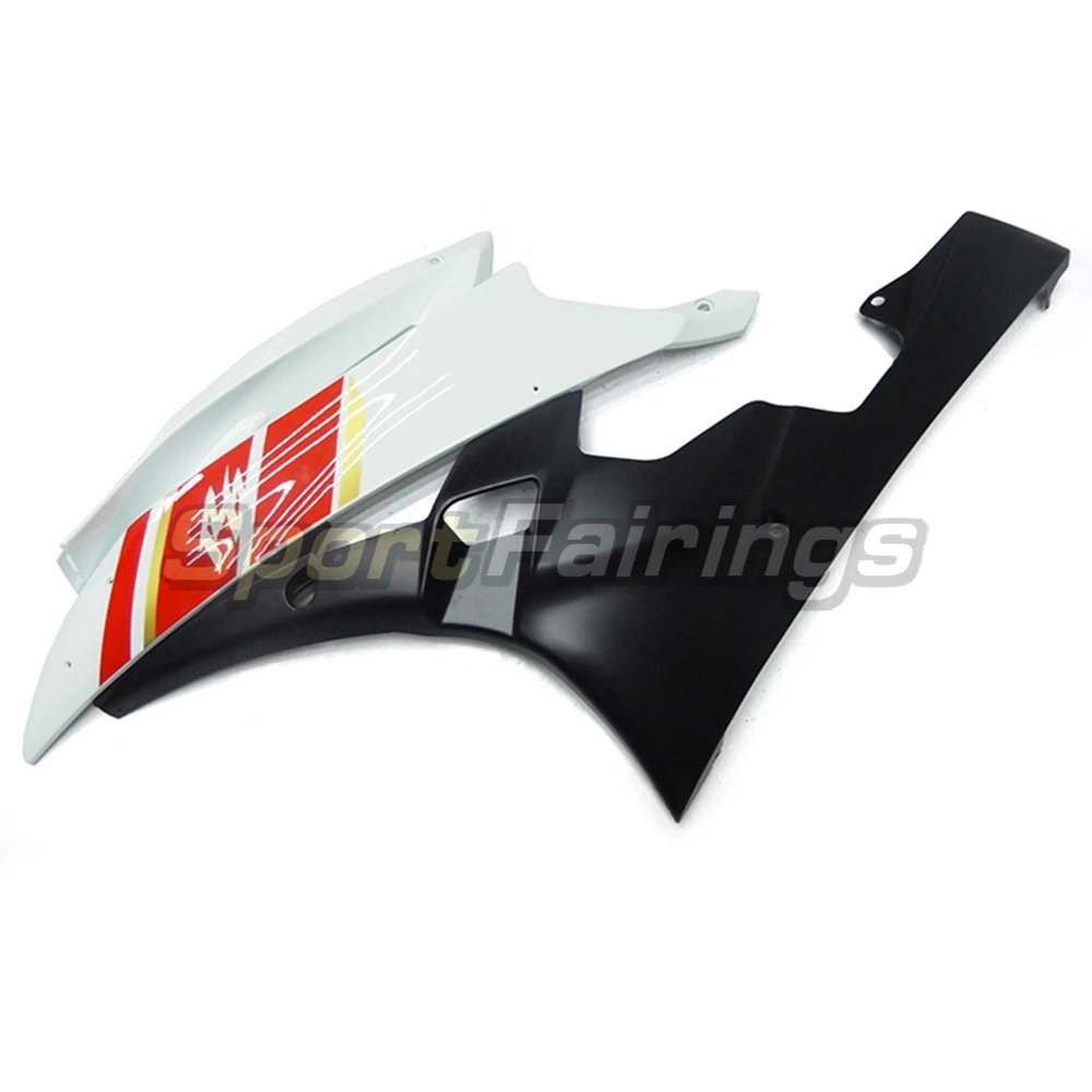 Инъекции Обтекатели для Yamaha YZF R6 06 07 YZF-R6 2006 2007 ABS Пластик мотоцикл обтекатель комплект капот красный, белый набор для черного корпуса