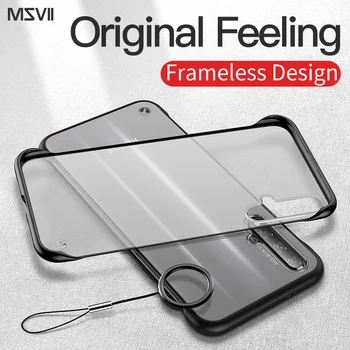 

Msvii Frameless Case For Huawei Honor 20 Case Matte Frosted Back Cover For Honor 20 Pro Transparent Fundas Shockproof Bumper