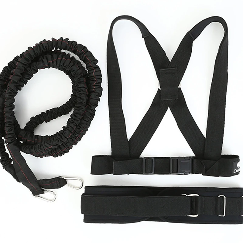 

Man Woman Bounce Fitness Equipments Training Resistance Bands Body Training Pull Elastic Track Field Running Rope 2M 3M 5M