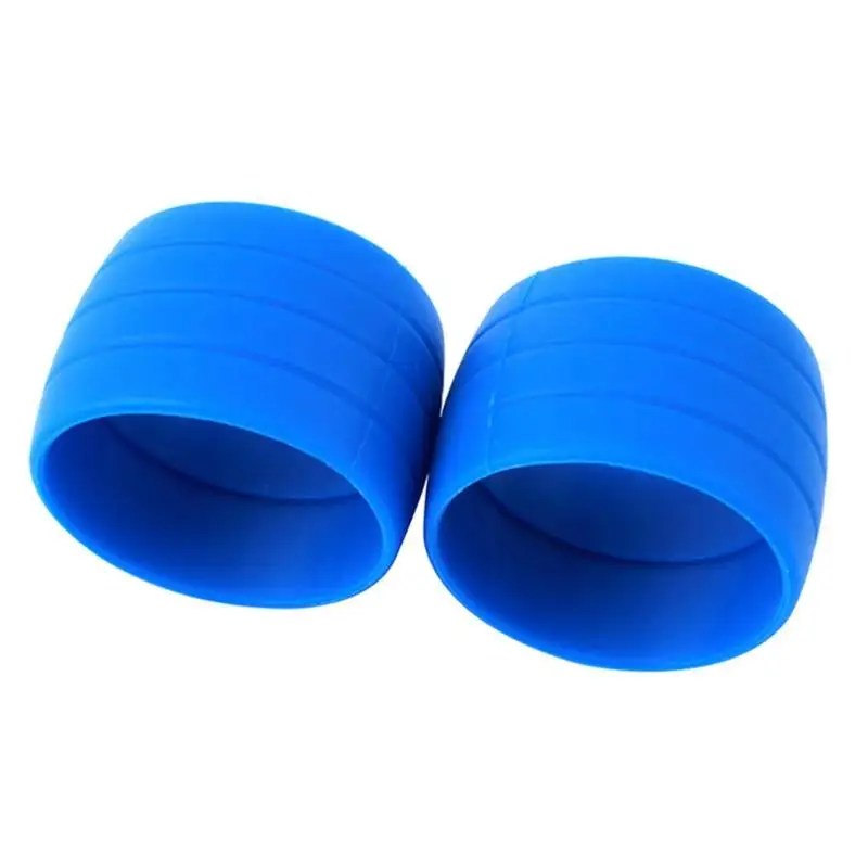 1 Pair Bike Silicone Plug Rubber Anti-Skip Road Bike Plugs for Bar Tape Waterproof Wear-resisting Oudoor Strap Silicone Ring