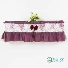 1 шт. Высококачественный Европейский Стиль Настенный кондиционер украшение дома все-защитный чехол с принтом пиона Пыленепроницаемый Чехол