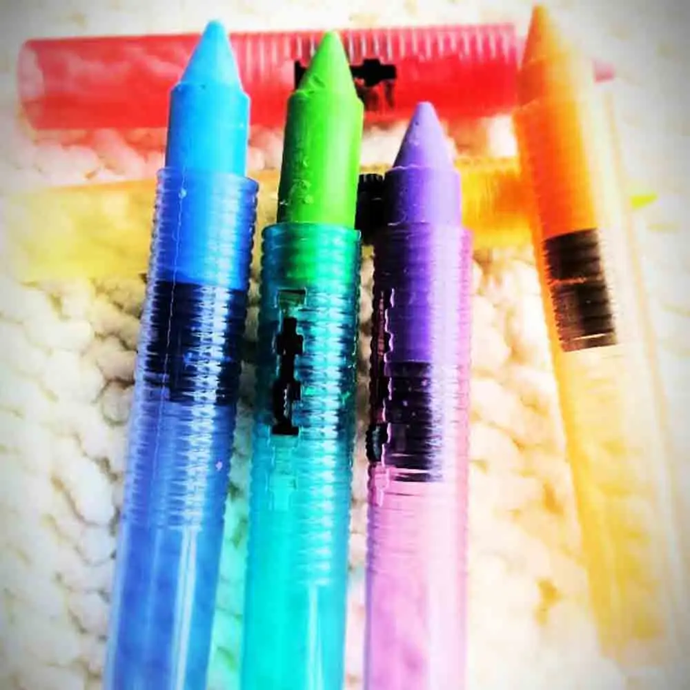 MrY 6 шт. детские игрушки для ванной моющийся ванный мелки для купания детская безопасная цветная ручка карандаш Детский образовательный игрушки для воды