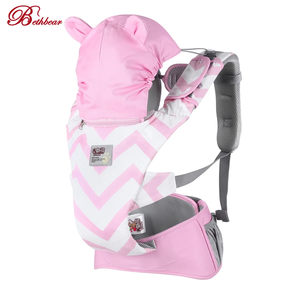 

Beth Bear Newborn Baby Carrier Breathable Front Carry Infant Back Carry Summer Winter Baby Kangaroo Sling Backpack Pouch Wrap