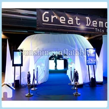 7 m Dia самая популярная надувная иглу/купольная палатка, шатер для продажи