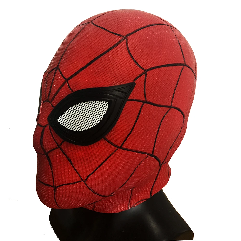 Spider Man Far From Home Spider Man Mask The Superior Spider Man Masks Peter Park Costume Accessory Helmet Halloween Props