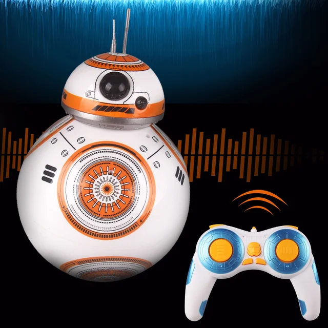 Free Shipping BB 8 Star Wars RC BB 8 Droid Robot 2.4G Remote Control