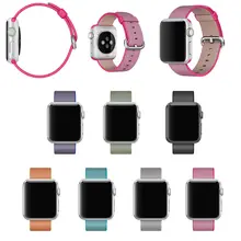 2016 Новые Красочные Плетеный Нейлон Смотреть Band Для Apple Watch Ткань-как чувствуют Ремешок с Металлическим Адаптером для iwatch 38 мм/42 мм