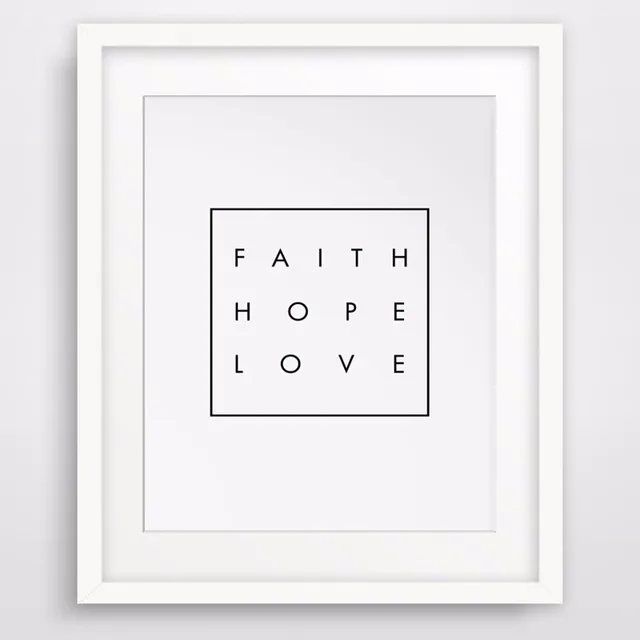 Hot Inspirational Quote Faith Hope Love Christian Digital Wall Art Modern Picture Canvas Hot Inspirational Quote Faith Hope Love Christian Digital Wall Art Modern Picture Canvas