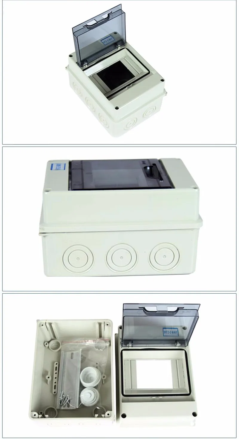 25 Way Mini Circuit Breaker Box Waterproof And Dustproof Distribution