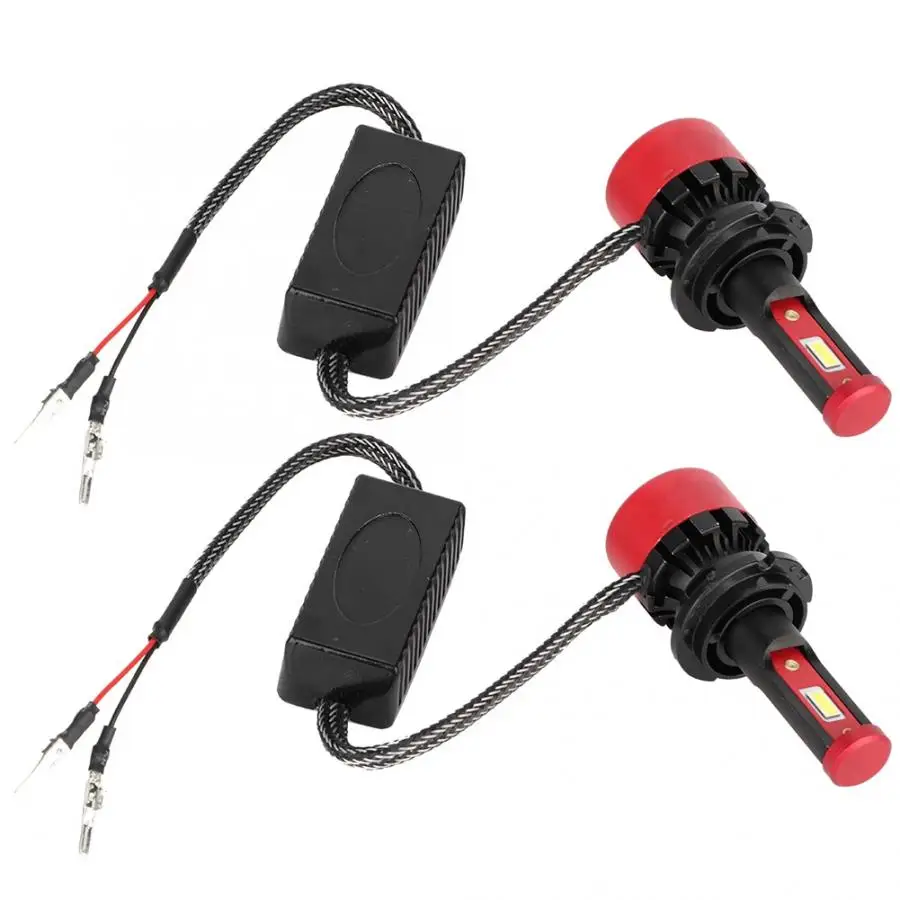 

2pcs D1 D2 D3 D4 96W Aluminum Super Strong Power Car LED Headlight Auto Headlamp White Light