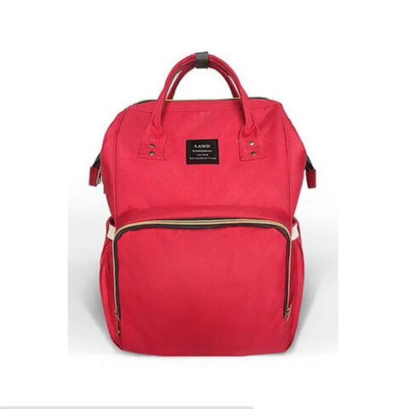 Обновленная сумка для подгузников для мам, брендовая Большая вместительная сумка для детей, рюкзак для путешествий, дизайнерская сумка для