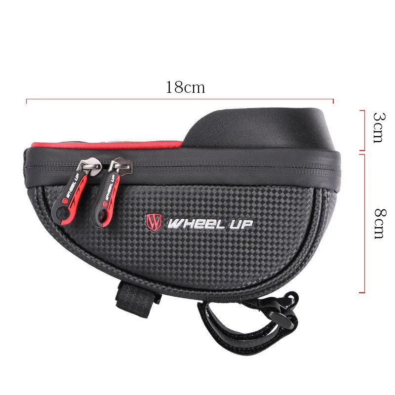 6 ''велосипедный руль сумка для смартфонов высокочувствительный сенсорный велосипедный держатель телефона водонепроницаемый большой емкости руль сумка