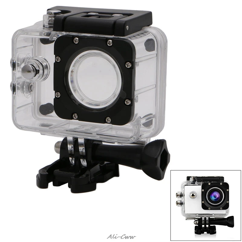 

1 PC Waterproof Case Underwater Diving Sports Box Camera Accessories For SJCAM SJ4000