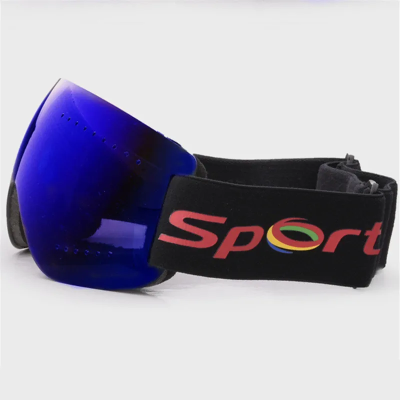 Лыжные очки UV400, анти-ветер, без оправы, очки для сноуборда, снегохода, велоспорта, снежные очки, очки для мотокросса, женские, мужские, детские очки