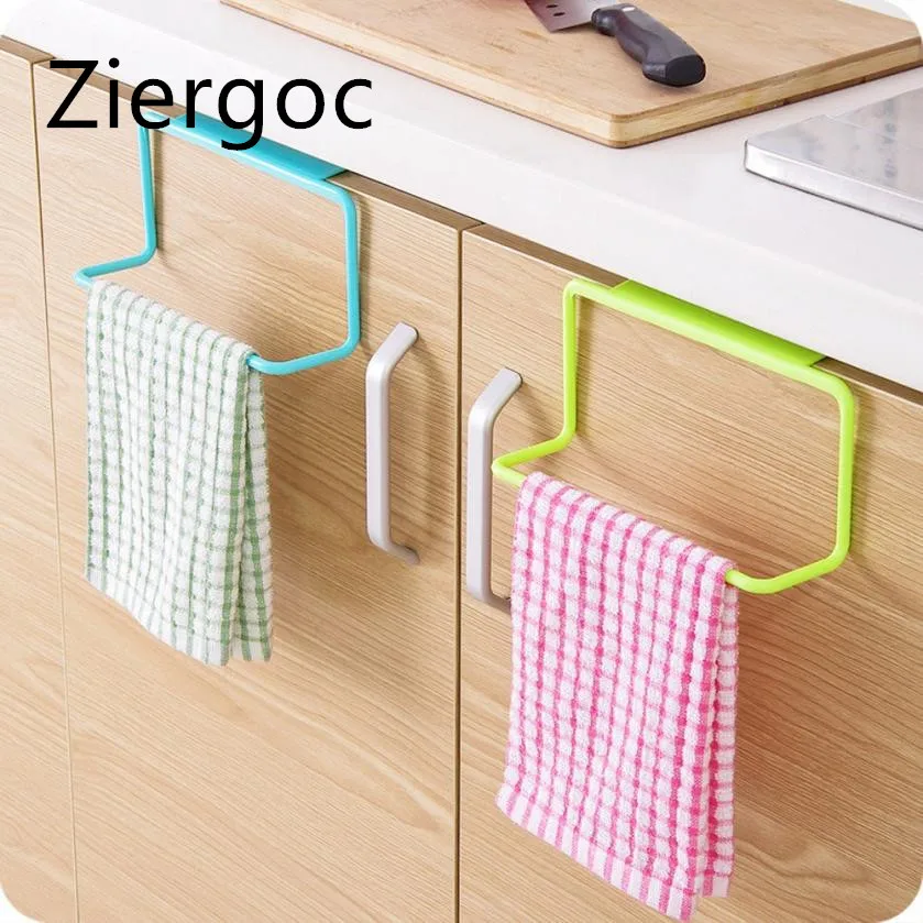 K-che-Organizer-Handtuch-Rack-H-ngen-Halter-Bad-Schrank-Schrank-Aufh-nger-Regal-F-r