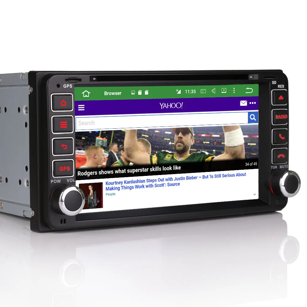 Clearance 6.95 inch Android Car DVD Player with TV/BT GPS WIFI DVR OBD,Audio Radio Stereo,Car PC/multimedia headunit for Toyota universal 8