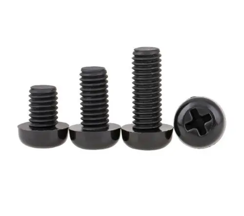 

50PCS NEW M3x8mm Black Nylon Screw
