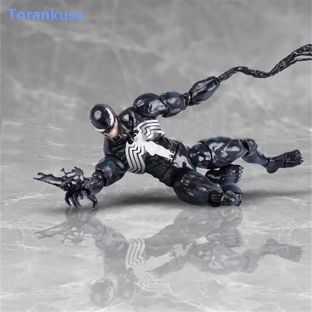 Экшн фигурка Venom Anti HC ПВХ модель в виде персонажа &quotфигма&quot Кукла Figuras Аниме