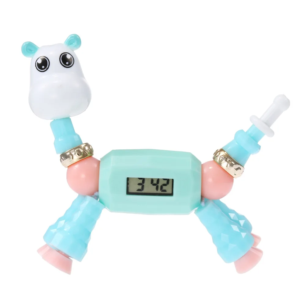 DIY цифровой Детские часы для мальчиков/девочек милая, картонная браслет смотреть Дети Спортивные кварцевые наручные часы Обучающие игрушки, подарки