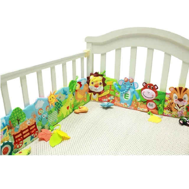 infant activity book cartoon animal soft baby educational toy cloth