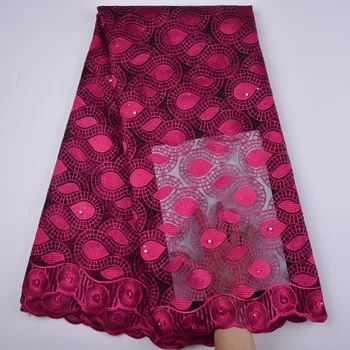 

Fashion Embroidery African Tulle Lace For Wedding Dress 2018 Fashion Nigerian French Laces Fabric With Stones A1337