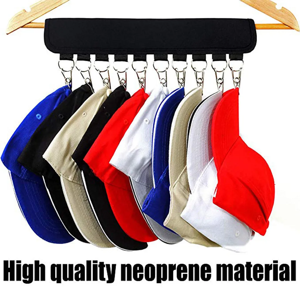 Cap Organizer Hanger 10 Baseball Holder Hat for Closet Sock Storage Caps Door 2019 New | Дом и сад