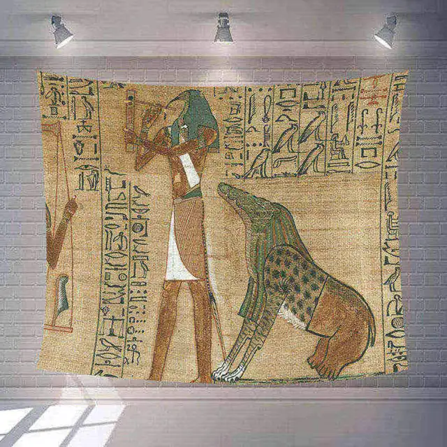 Ancient Egyptian Pharaoh Tapestry Famous Paiting Wall Hanging Pyramid