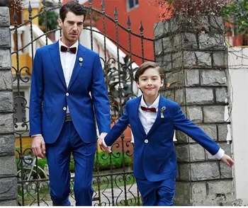 

Men's 2 Pieces One Button Suit Groomsmen/Groom Wedding/Prom Dresses (Jacket+Trousers+Ties+Handkerchief) Customized Made