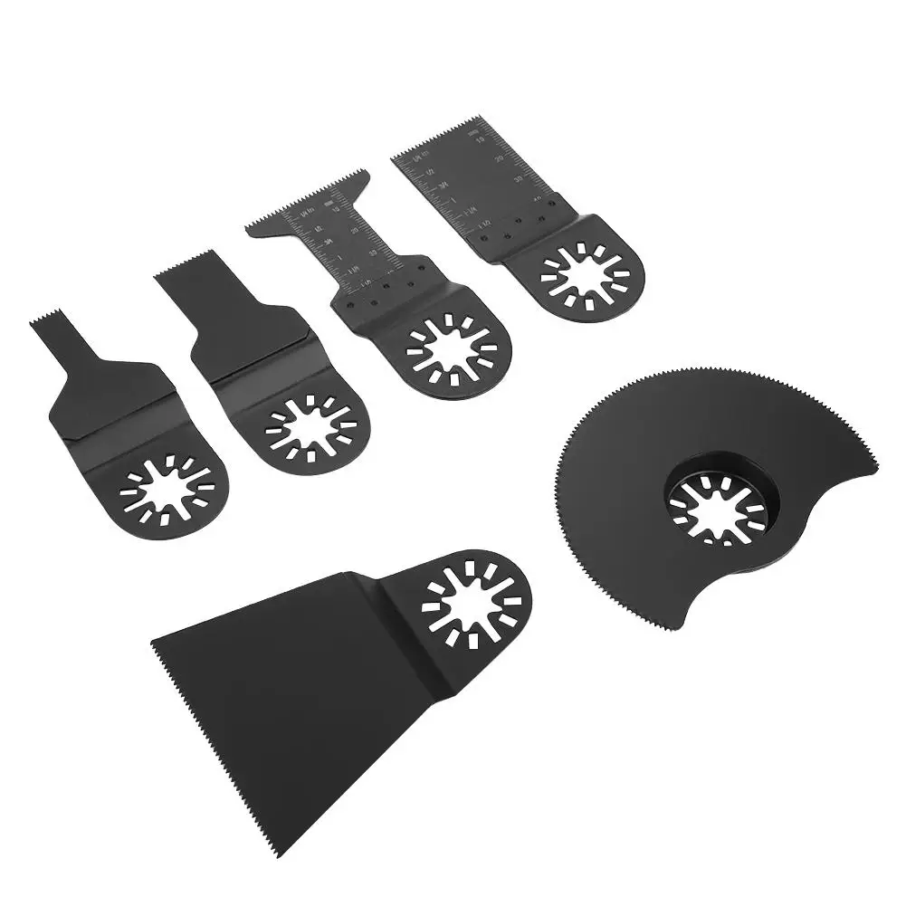 6pcs Standard Oscillating Multitools Saw Blades Jig Saw Blade Wood Cutter Blades Power Toolsin