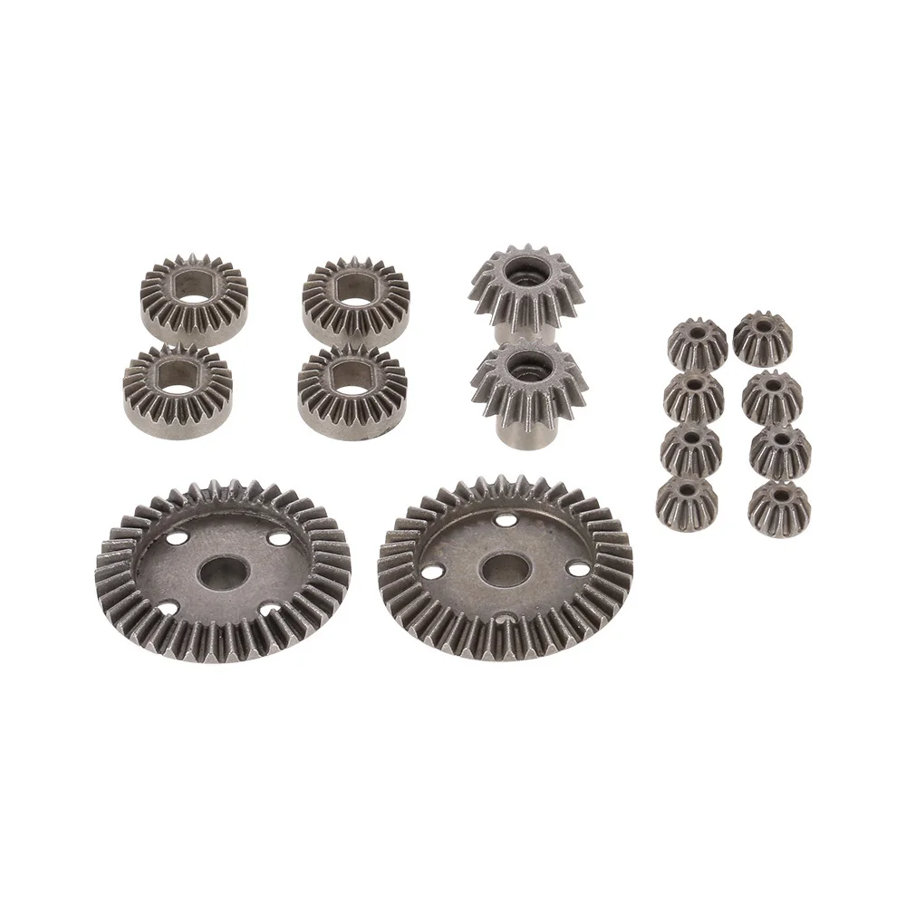 

12T 15T 24T 38T Motor Metal Driving Gear Differential Pinion Main Gear Combo Set for WLtoys 1/18 A949 Off-road RC Car Truck