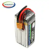 MOSEWORTH 6 S 22.2 V 2200 mah 25c RC リポバッテリー飛行機送料無料
