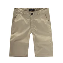 Новые мужские повседневные шорты одноцветные хлопковые брюки карго мужские свободные шорты милитари брюки плюс размер 30-40