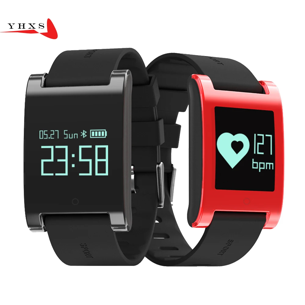 YHXS Heart Rate Smart watch With Blood Pressure Monitor IP67 Waterproof Pedometer Fitness Bracelet Smartwatch
