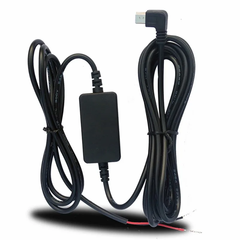 

High Quality Mini USB Port Wire Cable Car Charger Kit For Camera Recorder DVR Exclusive Power Box with low voltage protection