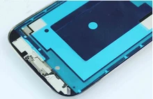 Hot sale 5pcs/lot Lcd Middle Frame For Samsung Galaxy S4 I9500 Lcd Front Housing Frame Bezel Plate Free Shipping