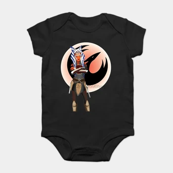

Baby Onesie Baby Bodysuits kid t shirt Fashion Cool Funny Ahsoka Tano Customized Printed