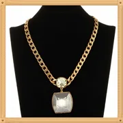 MINHIN романтическое ожерелье с цветочным украшением Европа и Америка бусы солнце ожерелье в виде цветка ожерелье женские бижутерия