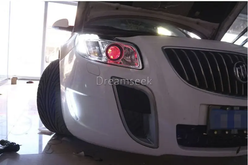 DRL для Buick Regal GS/Opel Insignia OPC 2008- светодиодный автомобильный дневной ходовой светильник, водонепроницаемый противотуманный дневной фонарь для вождения, сигнал поворота