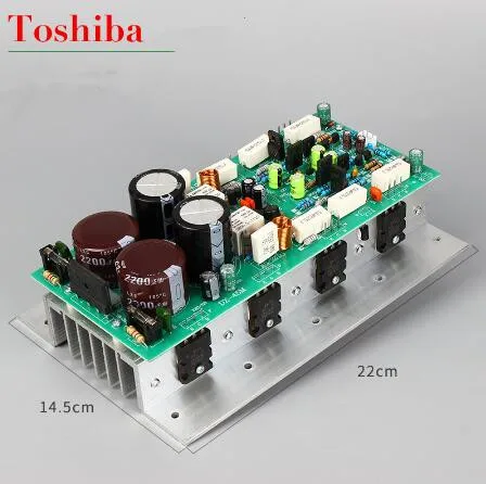 

8PCS Toshiba1943/5200 400W+400W dual channel high power amplifier board